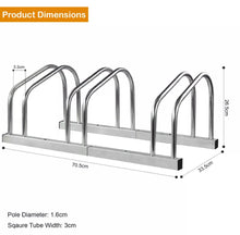 Load image into Gallery viewer, Bicycle Parking Stand Steel Pipe Bike Rack