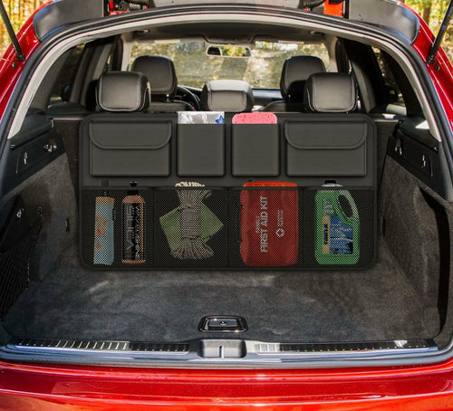 Car Boot Storage Bag Multi-Pocket Backseat Organiser