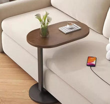 Load image into Gallery viewer, C Shaped Compact Sofa Side End Coffee Table