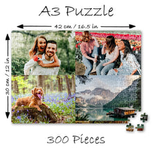 Load image into Gallery viewer, Personalised Jigsaw Puzzle β’ Your Photo β’ Custom Image Gift 80/120/300 pieces