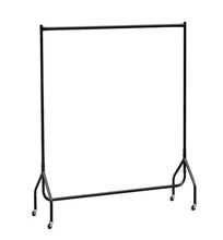 Load image into Gallery viewer, 4ft Clothes Rail Home or Retail Portable Garment Display on Wheels