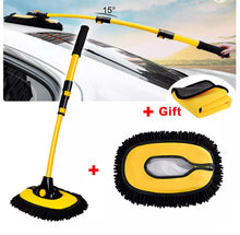 Load image into Gallery viewer, Telescopic Car Wash Brush Kit Mop Long Handle Cleaning Tool