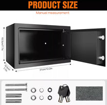 Load image into Gallery viewer, 8.5L Secure Digital Steel Safe 31x20x20cm