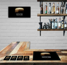 Load image into Gallery viewer, Personalised Home Bar Kit β’ Runner, Metal Sign, 4 Drinks Coasters Set