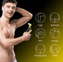 Load image into Gallery viewer, Full Body Wet and Dry Shaver, Men's Facial & Body Shaver