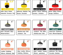 Load image into Gallery viewer, 22 x Drill Cleaning Brush Set Power Drill Attachments