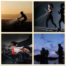 Load image into Gallery viewer, 2 x LED Flashlight Glow Gloves Finger Light Gloves Waterproof