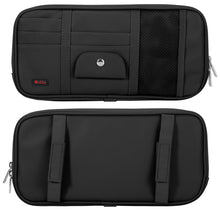 Load image into Gallery viewer, Car Sun Visor Multi-Pocket Pouch PU Leather Organiser
