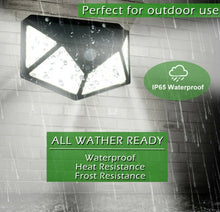 Load image into Gallery viewer, 4 x Solar Powered Wall Lights LED PIR Motion Sensor
