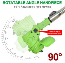 Load image into Gallery viewer, 21V Cordless Strimmer Grass Trimmer Weed Cutter, Edger & 2 Batteries