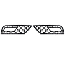 Load image into Gallery viewer, 2 x Fog Light Cover Grills Grilles  Honeycomb For 12-15 Audi A4 B8.5 Black or Black and Chrome