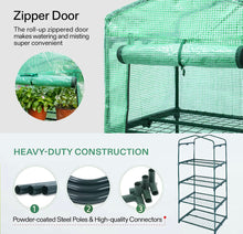 Load image into Gallery viewer, Small Plant 4 Tier Mini Greenhouse