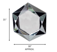 Load image into Gallery viewer, Bevelled Wall Mirror Modern Unique Jewel Cut