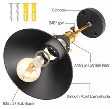 Load image into Gallery viewer, Modern Industrial Retro Rustic Light Lamp Fitting