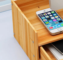 Load image into Gallery viewer, Laptop, Desktop, Monitor Riser Tidy Desk Storage