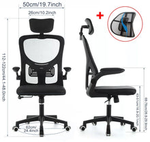 Load image into Gallery viewer, Adjustable Executive Office Chair Ergonomic Mesh Swivel Chair