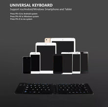 Load image into Gallery viewer, Wireless Mini Foldable Bluetooth Keyboard