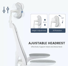 Load image into Gallery viewer, Adjustable Executive Office Chair Ergonomic Mesh Swivel Chair