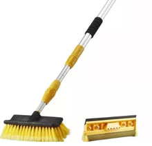 Load image into Gallery viewer, 3 Metre Telescopic Water Fed Car Wash Window Squeegee Brush