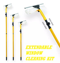 Load image into Gallery viewer, 3.5Metre Window Cleaning Kit Extendable Pole Squeegee