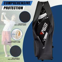 Load image into Gallery viewer, Foldable Golf Bag Travel Case Cover With Wheels