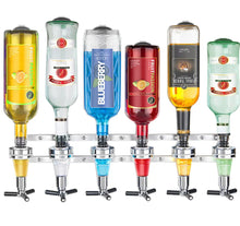 Load image into Gallery viewer, 6 Bottle Wall Mounted Optic Dispenser • Home Bar