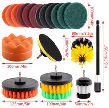 Load image into Gallery viewer, 22 x Drill Cleaning Brush Set Power Drill Attachments