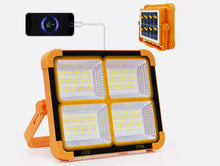 Load image into Gallery viewer, 2000W Rechargeable LED Work Light Solar Portable Floodlight