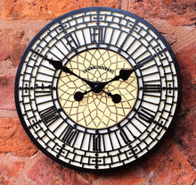 Load image into Gallery viewer, Outdoor Garden Clock 12" Garden Station Wall Clock Big Ben