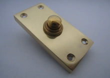 Load image into Gallery viewer, Solid Brass Door Bell Push Button Hard Wired Front Door