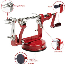 Load image into Gallery viewer, 3 IN 1 Apple Peeler Slicer Corer Machine