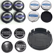 Load image into Gallery viewer, 4x Centre Caps for Volvo Alloy Wheels, 64mm Fit Most Models C70 S60 V60 V70