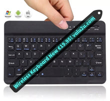 Load image into Gallery viewer, Mini Ultra Slim Bluetooth Wireless Keyboard