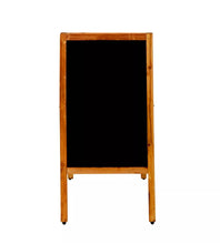Load image into Gallery viewer, NEW Wooden Chalkboard Blackboard Pavement Display Sign A-Board