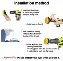 Load image into Gallery viewer, 22 x Drill Cleaning Brush Set Power Drill Attachments
