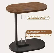 Load image into Gallery viewer, C Shaped Compact Sofa Side End Coffee Table
