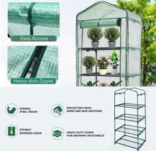 Load image into Gallery viewer, Small Plant 4 Tier Mini Greenhouse
