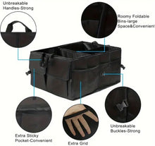 Load image into Gallery viewer, Tidy Storage Box Foldable Car Boot Organiser Space Saver