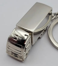 Load image into Gallery viewer, Personalised Metal Truck Lorry Car Keyring