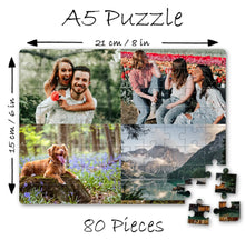 Load image into Gallery viewer, Personalised Jigsaw Puzzle β’ Your Photo β’ Custom Image Gift 80/120/300 pieces