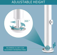 Load image into Gallery viewer, Metal Coat Stand Clothes Shoes Rack Rail 180cm