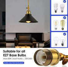 Load image into Gallery viewer, Modern Industrial Retro Rustic Light Lamp Fitting