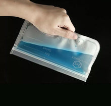 Load image into Gallery viewer, 12 or 24 x Resealable Silicone Food Storage Kitchen Zip lock Bags