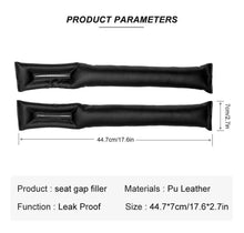 Load image into Gallery viewer, 2 x Car Seat Gap Filler Storage Catcher Organiser Space Cleaner