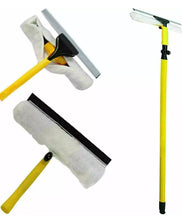 Load image into Gallery viewer, 3.5Metre Window Cleaning Kit Extendable Pole Squeegee