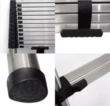 Load image into Gallery viewer, 3.2 Metre Telescopic Ladder Aluminium Extension Ladders