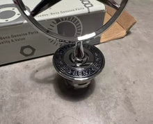 Load image into Gallery viewer, Bonnet Raised Star Emblem Badge Blue Chrome for Mercedes C E S CLK Class 44mm