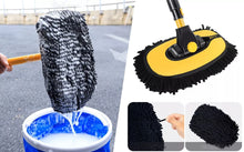 Load image into Gallery viewer, Telescopic Car Wash Brush Kit Mop Long Handle Cleaning Tool