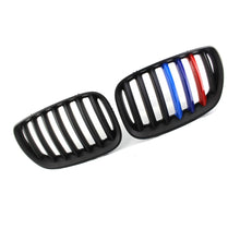 Load image into Gallery viewer, Matte Black M-colour Front Kidney Grill Grille for BMW X5 E53 LCI Facelift 2004-2006 X5