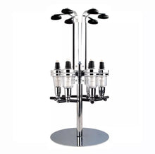 Load image into Gallery viewer, 4 Bottle / 6 Bottle Rotary Home Bar Drinks Optic Dispenser